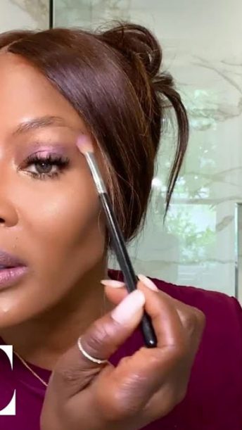 Naomi Campbell's 10-Minute Beauty Routine