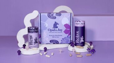 Opal & Joy Perimenopause Support Supplements Restorative Sleep System