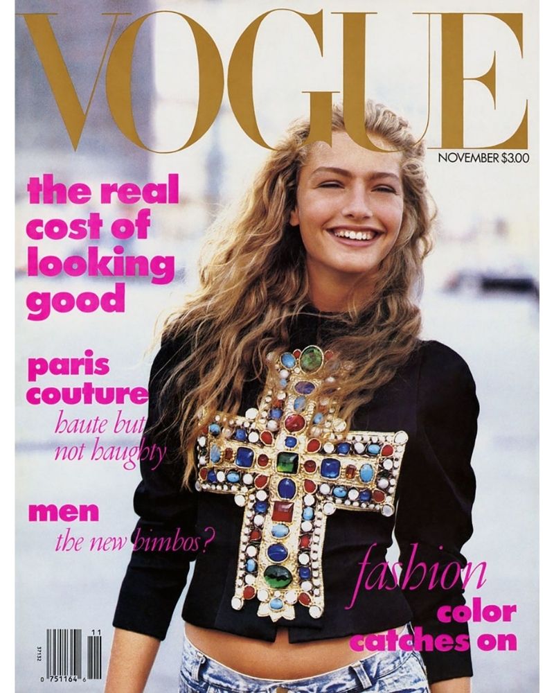 Anna Wintour's debut Vogue Cover