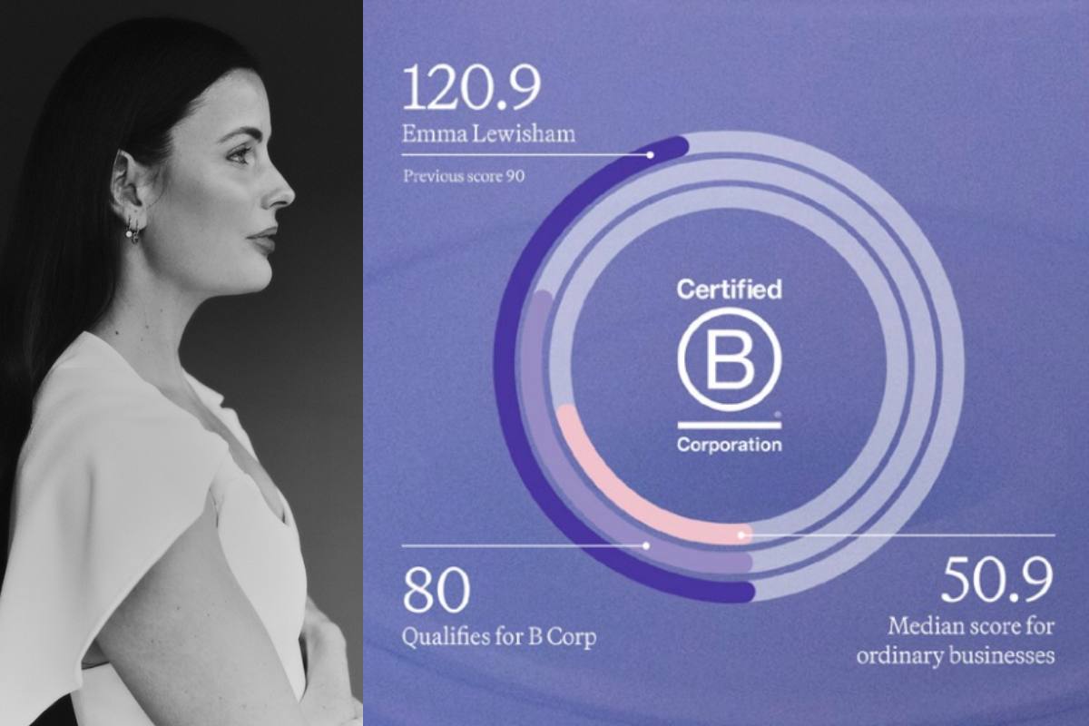 Emma Lewisham Sets Record B Corp Score in Luxury Skincare