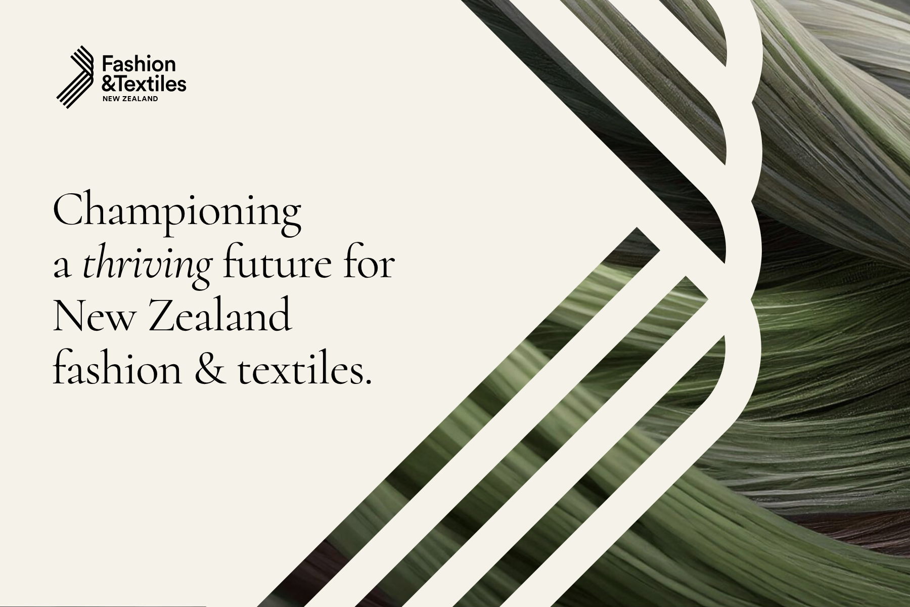 Fashion & Textiles New Zealand new logo and mission